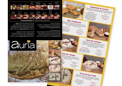Auria Alimentación | Advertising Diptych