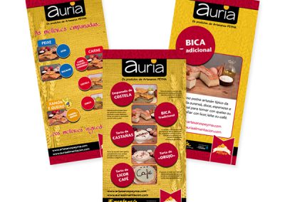 Auria Alimentación | Advertising Roll-Up