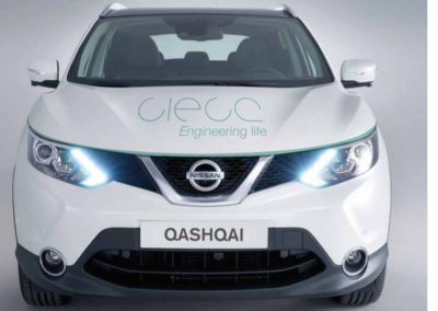 CIECA | Nissan Qashqai lettering
