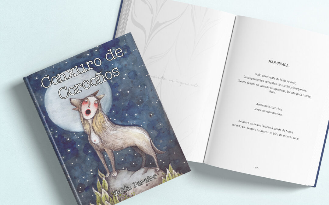 Diseño y maquetación de poemario autoeditado – Belén Pereiro