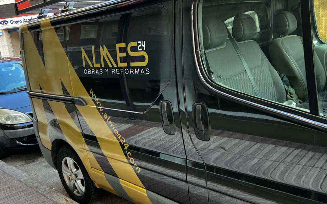 Identidad visual y diseño web para empresa de construcción en A Coruña – Almes24